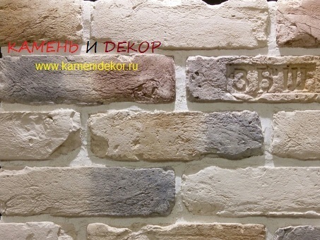 декоративный камень под старый кирпич серия Старый Питер